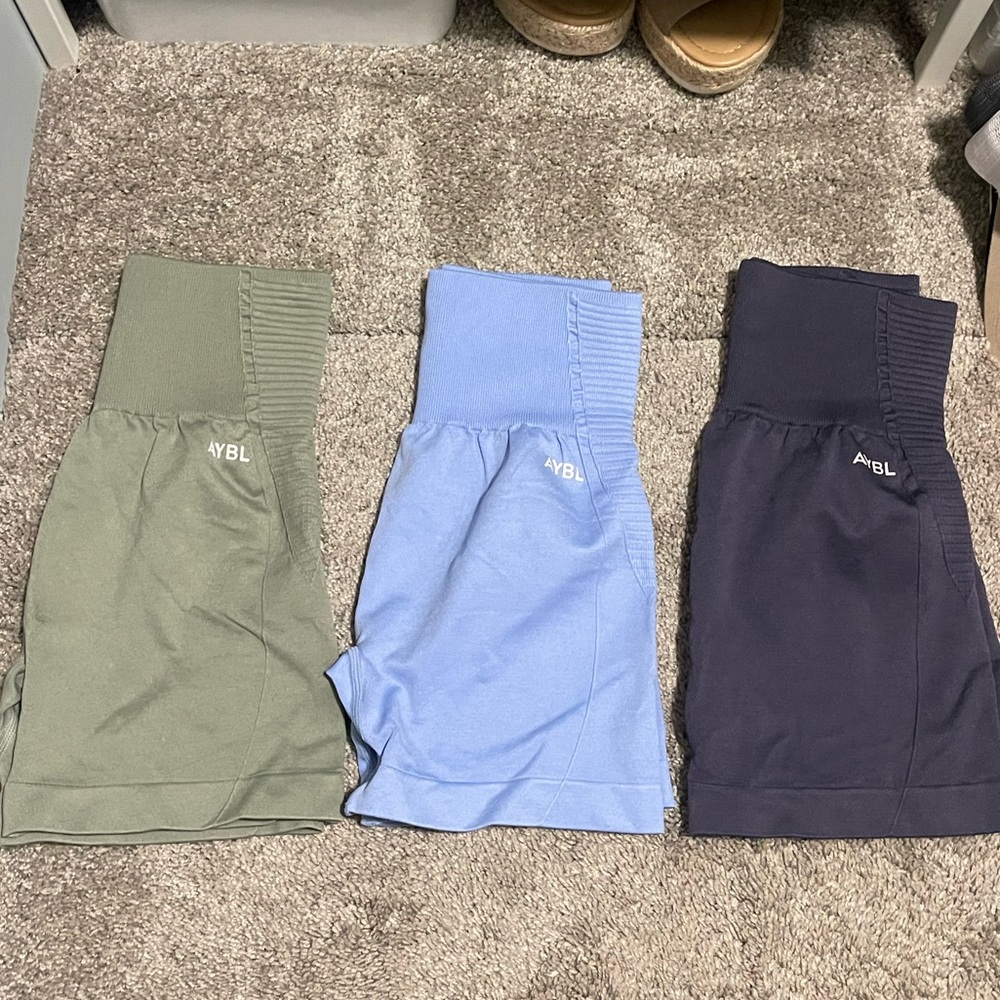 AYBL Biker Shorts! Three BRAND NEW